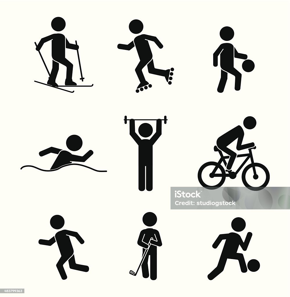 fitness pattern fitness pattern over white  background vector illustration Activity stock vector