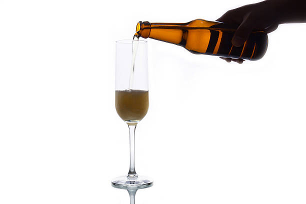 istock Beer pouring into glass 483800078