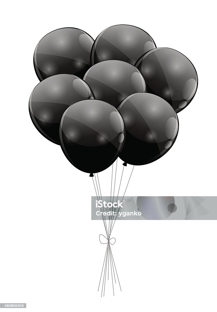 Color glossy balloons background vector illustration Abstract stock vector