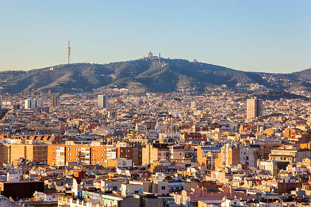 istock City scape of Barcelona, Spain 483801807