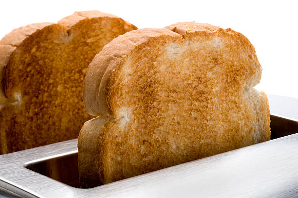 Toasted Bread stock photo