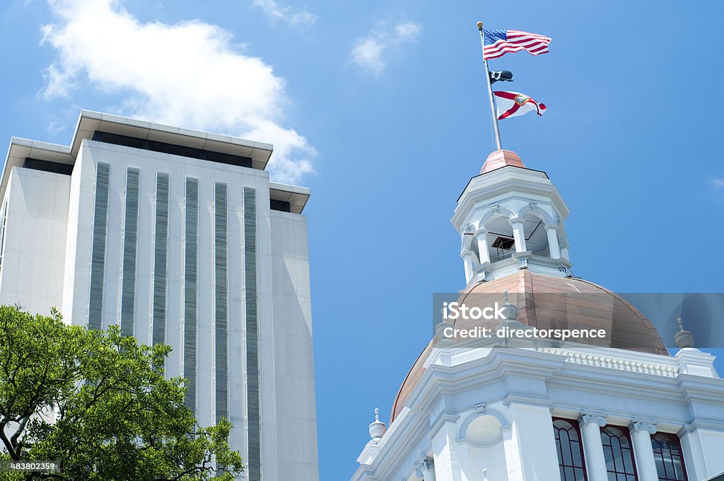Tallahassee Capitol Buildings in the Afternoon Interior of Old Capitol: Florida - US State Stock Photo