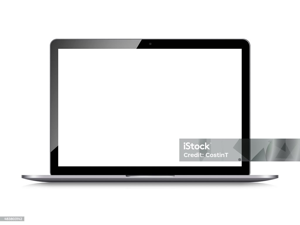 Plata computadora portátil - Foto de stock de Ordenador portátil libre de derechos