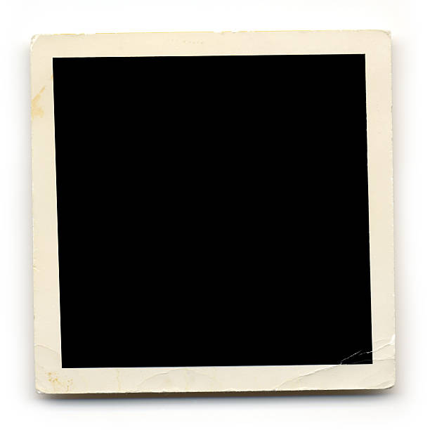 istock Frame - 1960s Straight Edge Yellowed Photo 483803655