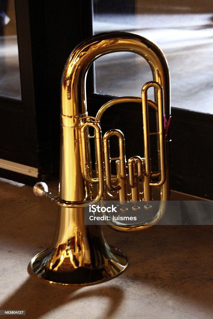 Tuba - Royalty-free Atril Foto de stock