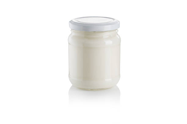 istock glass jar of yoghurt 483804184
