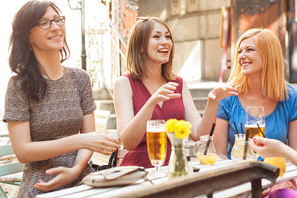 istock Friends having fun at the bar. 483806556