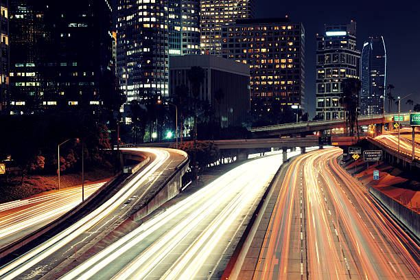 istock Los Angeles at night 483808346