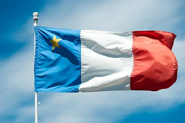 Photo of Acadian Flag