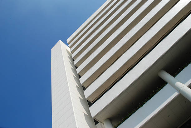 istock the white building stand in many office 483809622