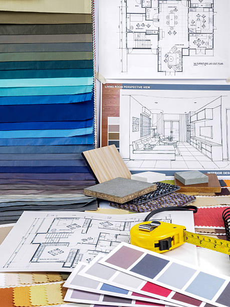 istock Home interior decoration and renovation planning concept 483816484