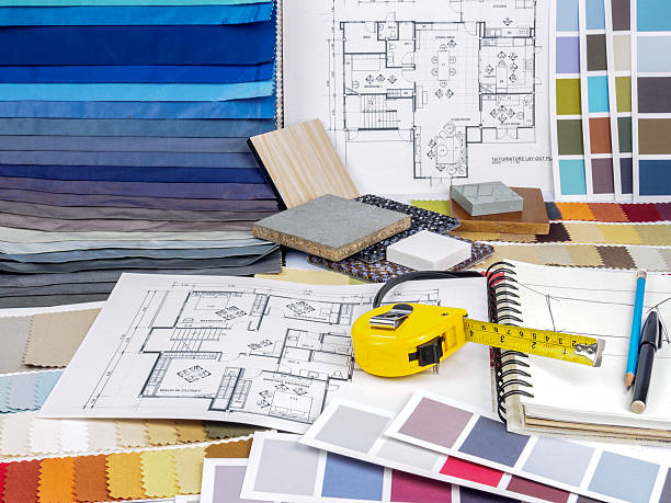 istock Home interior decoration and renovation planning concept 483816494