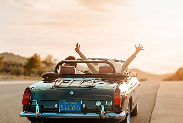 Mature Couple on Roadtrip