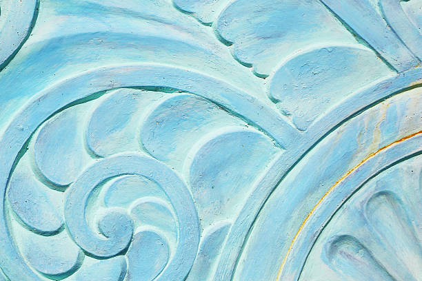 frieze art deco di south beach, florida - art deco district miami immagine foto e immagini stock