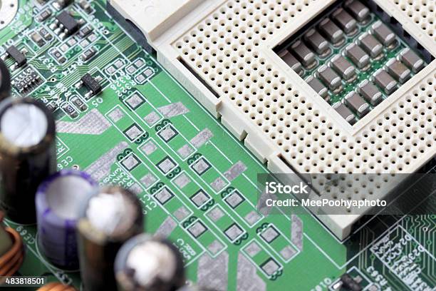 Socket Problem In Computer Cpu Socket In Board Computer Stock Photo - Download Image Now - Binary ...