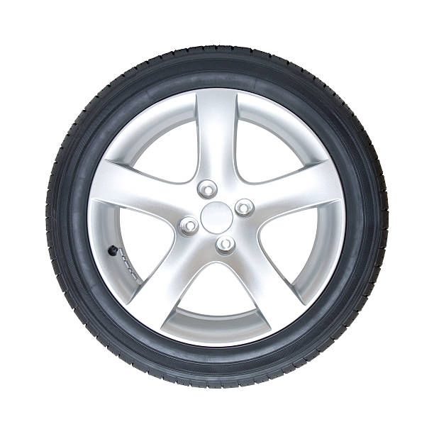 istock [Clipping Path!] Tire and Wheel isolated on white background 483819389