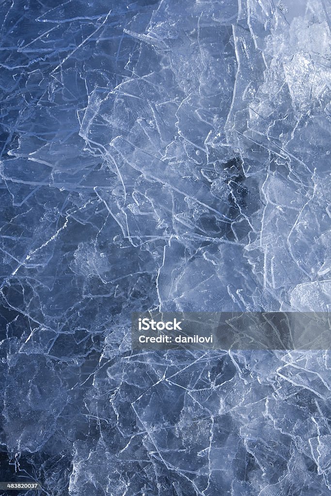 Blue Ice 추상화 - 로열티 프리 얼음 스톡 사진