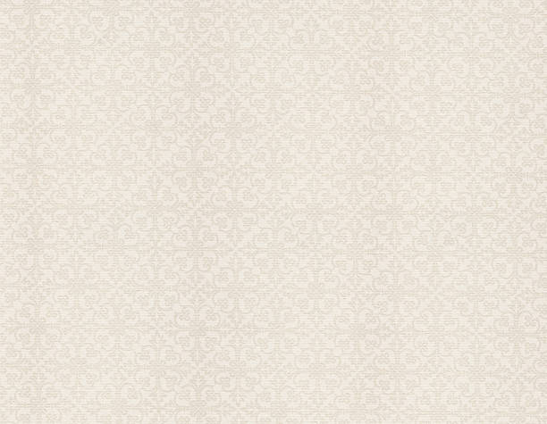 White Vintage Wallpaper Ornaments by Heinrich Dolmetsch (24 January 1848 – 25 July 1907) a german architect and designer, from "Der Ornamentenschatz" published by J. Hoffmann, Stuttgart 1887. This is a faithful photographic reproduction of an original two-dimensional work of art. The ornaments in this file are in the public domain because its copyright has expired. It has been digitally enhanced and modified. Photographed and edited by J. C. Rosemann. grace stock pictures, royalty-free photos & images