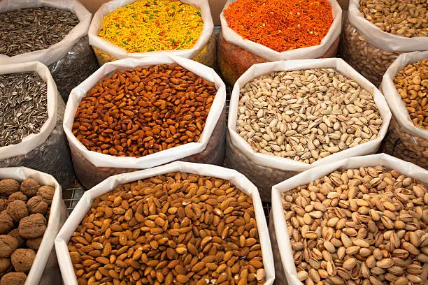 Spices in the souk of Nizwa, Oman