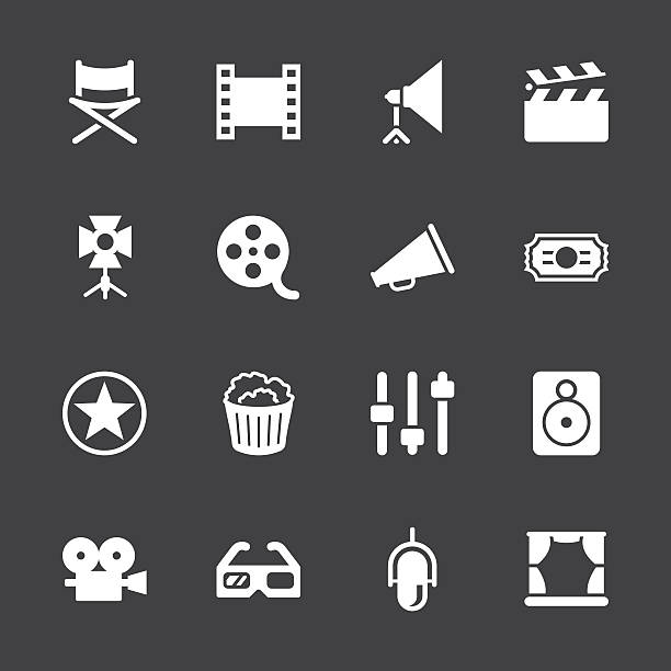 ilustraciones, imágenes clip art, dibujos animados e iconos de stock de iconos de la industria-serie/eps10 blanco - gray background audio