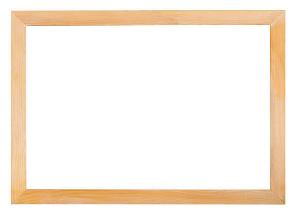 istock modern simple narrow wooden picture frame 483822718