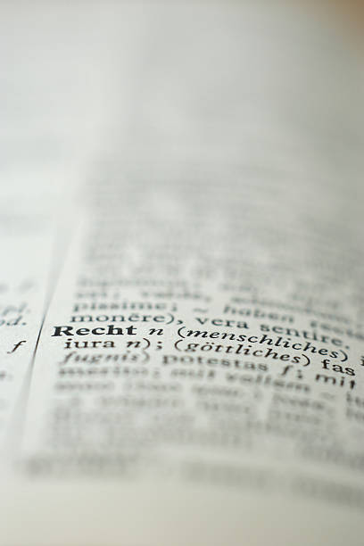 istock Extreme close up of dictionary page 483826956