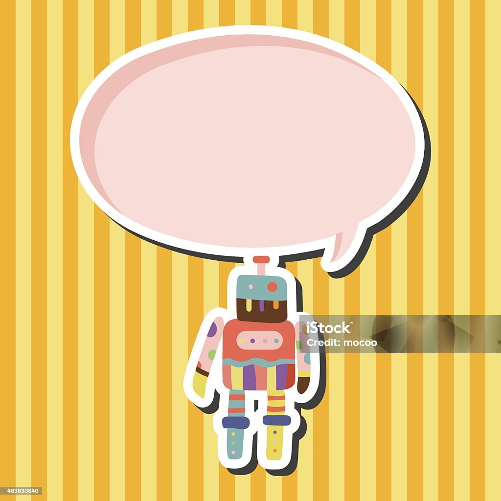 Robotics Theme Vector Robot Theme Elements Vector Eps Stock Illustration - Download Image Now ...