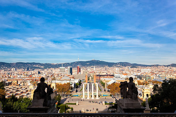 istock City scape of Barcelona, Spain 483835141