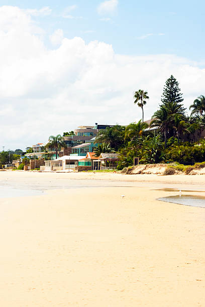 istock Beautiful beach town Cronulla with copy space 483836147