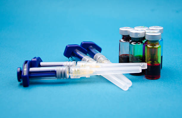 istock Syringe and ampere bottle 483836361