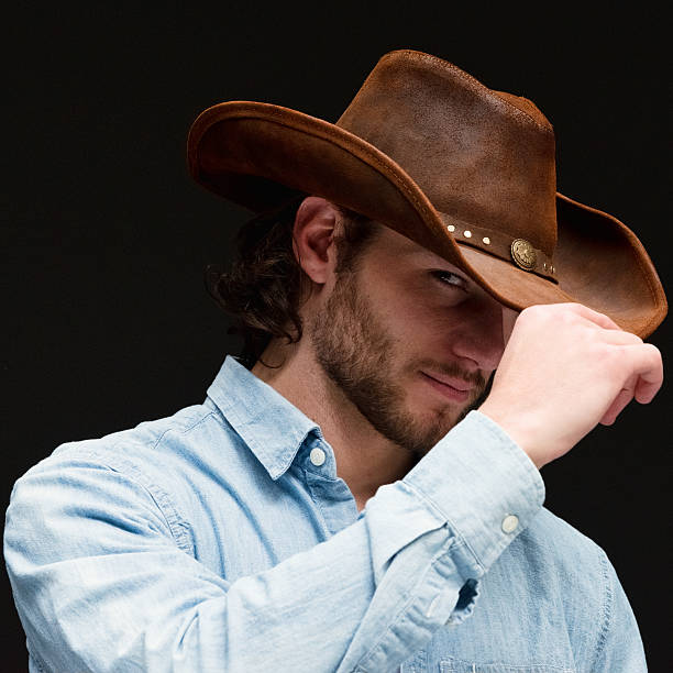 istock Close up of cowboy 483843208