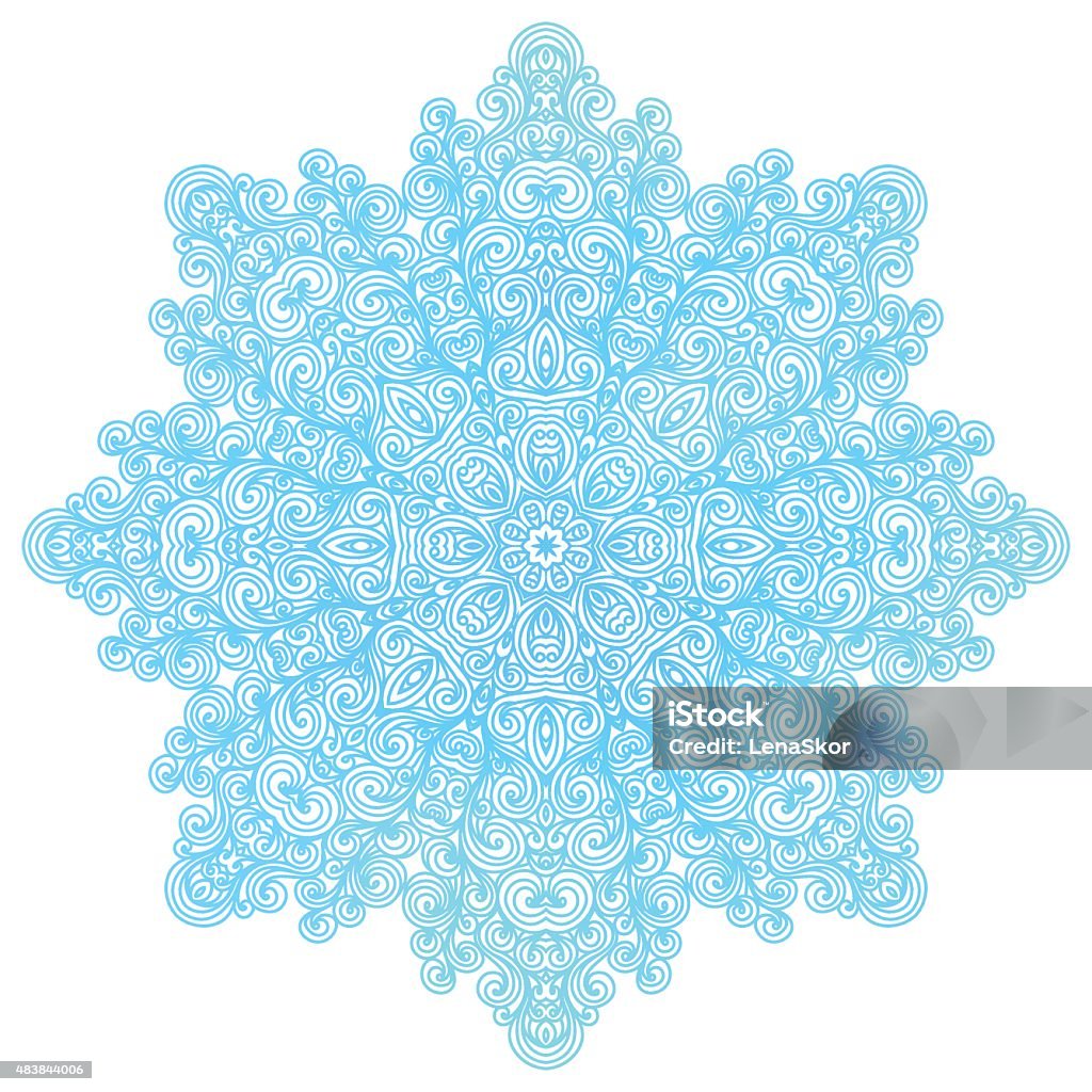 Patterns Of Rondon Round Pattern Stock Illustration - Download Image Now - 2015, Abstract ...