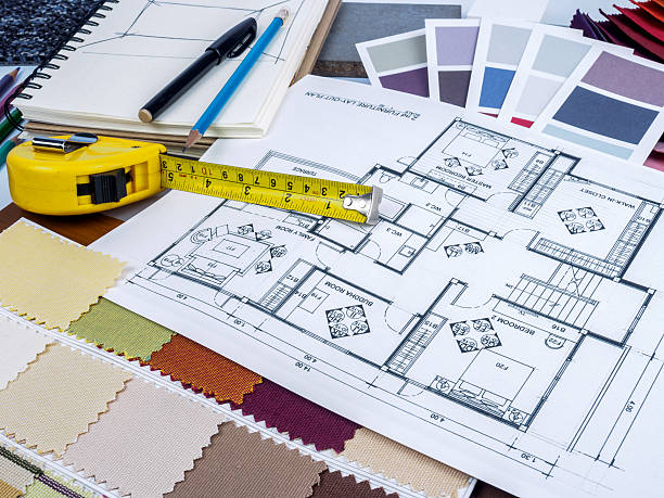 istock Home interior decoration and renovation planning concept 483844052