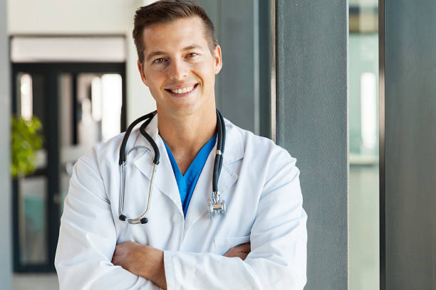 istock young male doctor looking at the camera 483851710