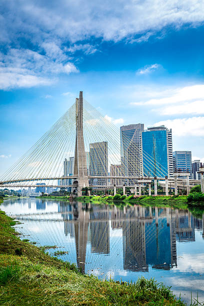 istock Estaiada Bridge in Sao Paulo, Brazil 483851846