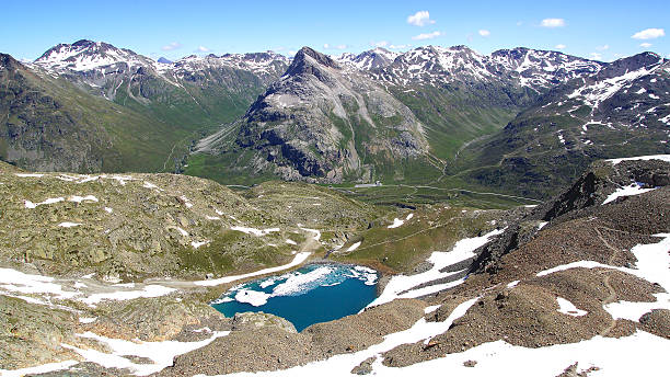 istock Picturesque nature landscape with lake 483853088