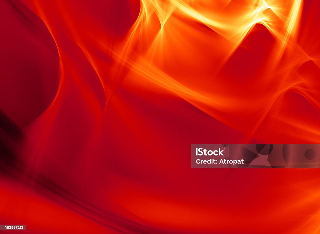Warmes Land Bloody Sky - Lizenzfrei Feuer Stock-Foto