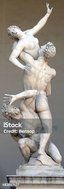 The Rape Of The Sabine Women Stock Photo - Download Image Now - Adult, Art, Art And Craft