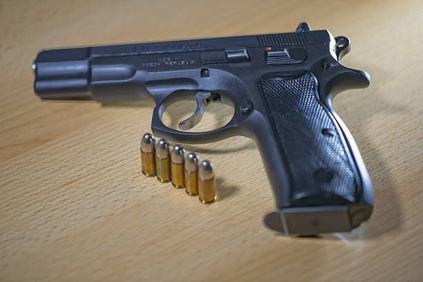 istock Pistole Revolver Gun 483862095