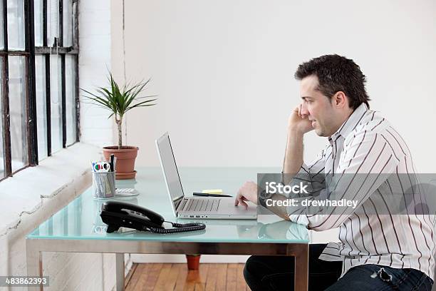 Home Office Stock Photo - Download Image Now - Adult, Adults Only, Apartment