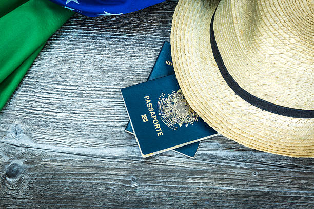 istock Itens for traveling, Brazilian content 483868044