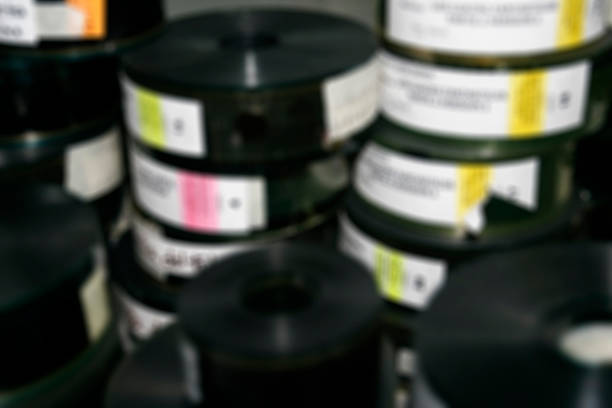 istock Film Reel Background - Out Focus 483870996