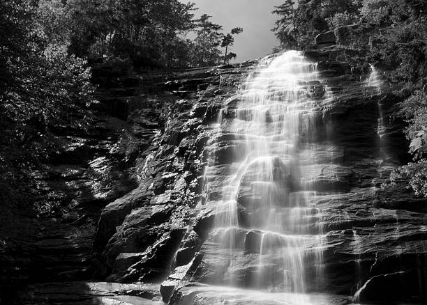 istock Arethusa Falls in black and white 483871577