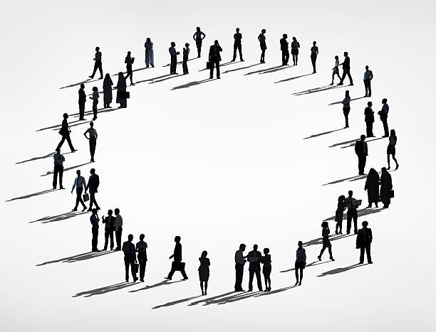istock Business People with Global Communication Concept 483872665