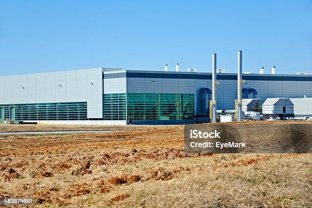 Foto de Moderno Edifício Industrial e mais fotos de stock de Exterior - Exterior, Exterior de Prédio, Fachada