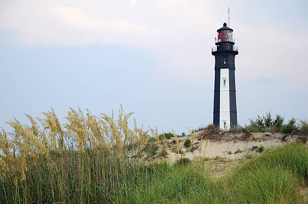 Cape Henry Lighthouse stock photo