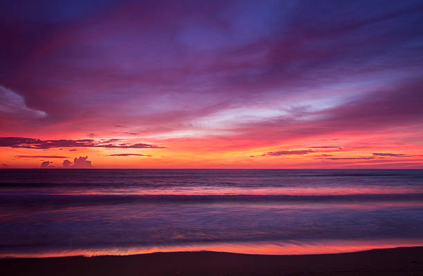 istock Beautiful sunset by the beach 483877731