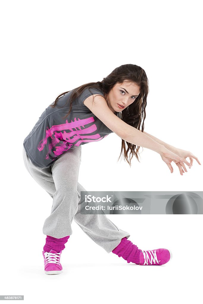 Dançarino de Hip-hop de Menina - Royalty-free Adolescente Foto de stock