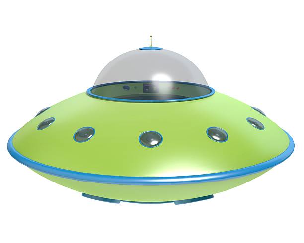 Flying Saucer Stock Photo - Download Image Now - UFO, Toy, Cut Out - iStock