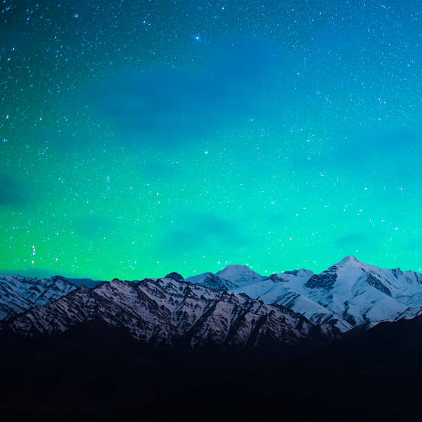 istock Starry night in Norther part of India 483883446
